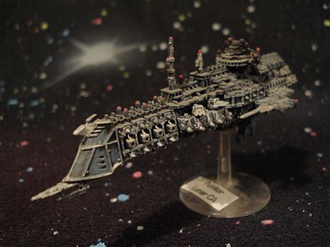 Imperial Lunar Class Cruiser - Punitor (Punisher) - Battlefleet Gothic