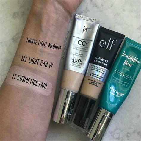 Melissa on Instagram: “CC Cream swatches - IT Cosmetics Your Skin But ...