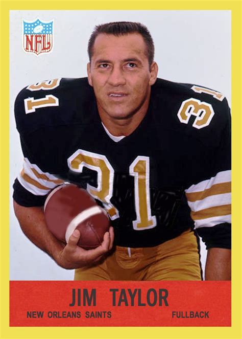 Expanding Jim Taylor's card legacy | Nfl players, Nfl football players ...