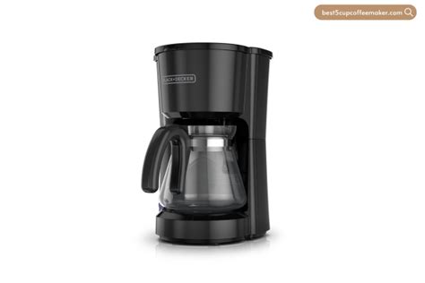 BLACK+DECKER 5-Cup Coffeemaker - Best 5 Cup Coffee Maker