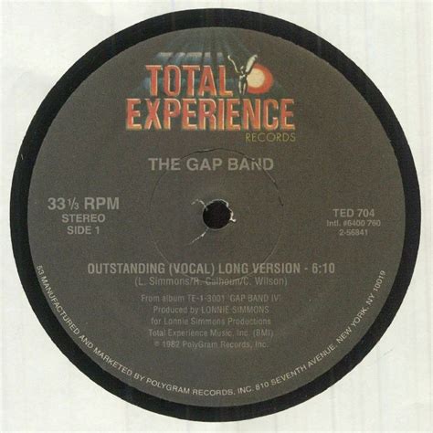 The GAP BAND - Outstanding Vinyl at Juno Records.