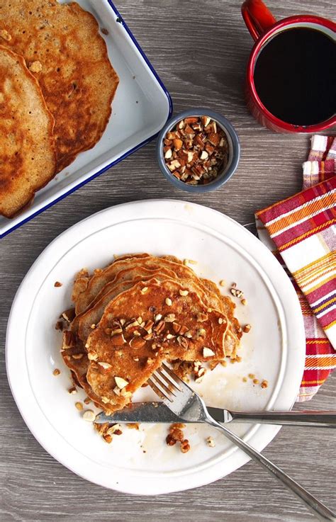 Nutty Nut Pancakes Recipe | The Worktop | Recipe | Breakfast brunch ...