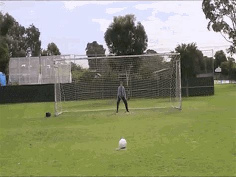 Kicking A Soccer Ball Gif