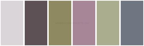 Soft Aesthetic Color Palettes - Aesthetic Color Palette