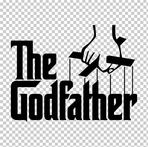 Godfather Hand Logo Wallpaper In White