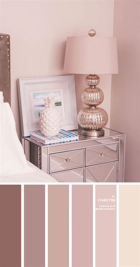 Mauve Earth Tone Color Palette For Bedroom I Take You | Wedding ...