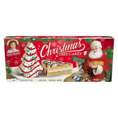 Little Debbie Vanilla Christmas Tree Snack Cakes, 5 ct / 1.72 oz - Ralphs