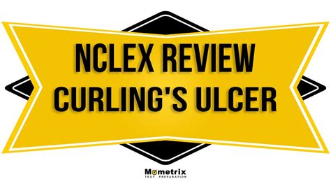 NCLEX RN Review: Curling's Ulcer - YouTube