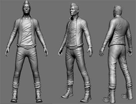 ArtStation - character sculpting in zbrush