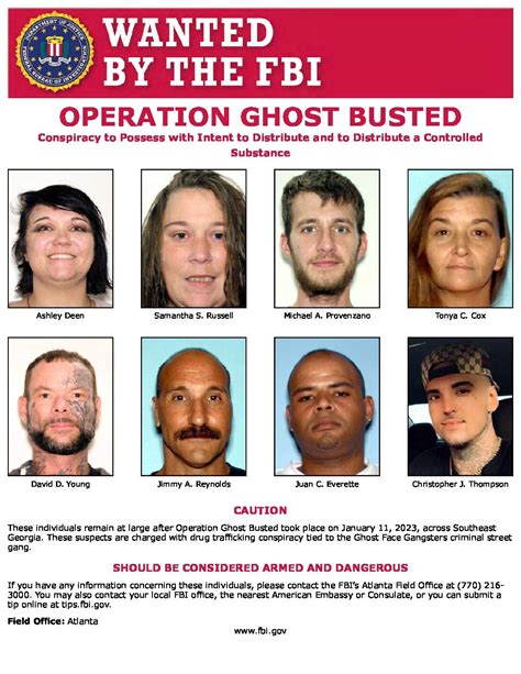 FBI releases most wanted list in Operation Ghost Busted - The Augusta Press