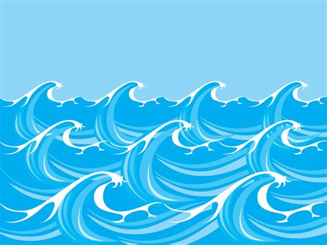 Waves Svg Vector File Vector Clip Art Svg File Sea Waves Clip Art ...