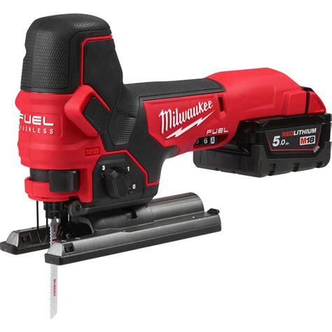 Milwaukee M18 FUEL Bodygrip Jigsaw 2 x 5.0Ah | Toolstation