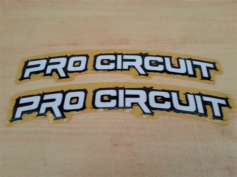 Old Pro Circuit Logo - For Sale/Bazaar - Motocross Forums / Message ...