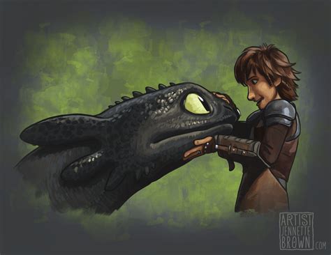 Hiccup and Toothless by sugarpoultry on DeviantArt