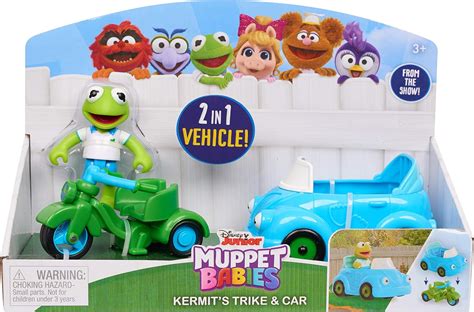 Amazon.com: Muppets Babies Kermit's Trike and Car