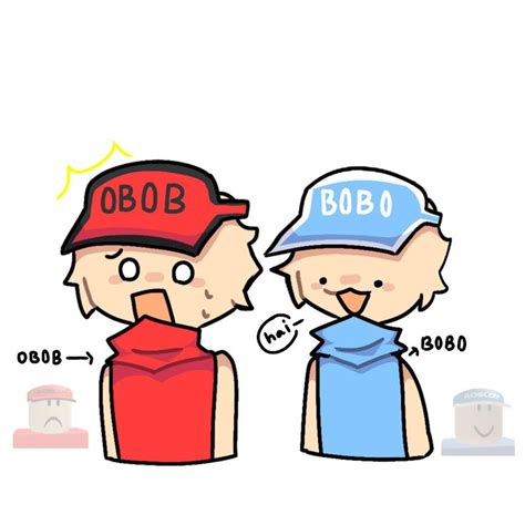 ️OBOB & BOBO💙 in 2023 | Roblox funny, Roblox memes, Goofy drawing