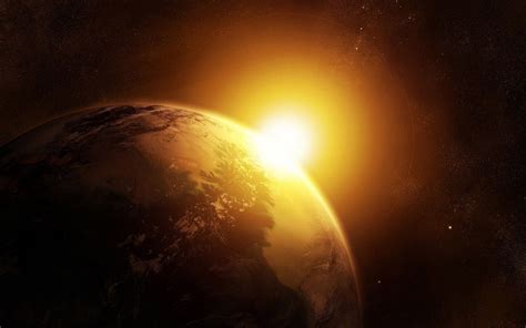 Earth And Sun Wallpapers - Wallpaper Cave