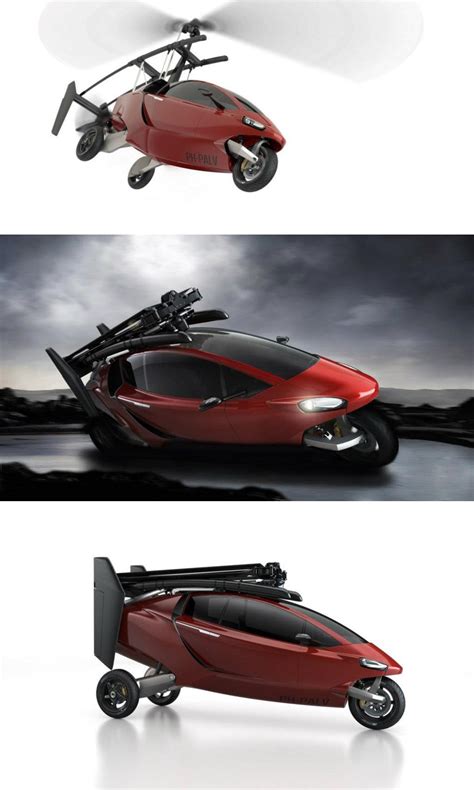 PAL-V ONE, two seat hybrid car and gyroplane. | Flying car, Hybrid car ...