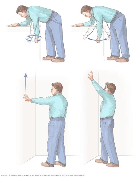 Shoulder exercises - Mayo Clinic