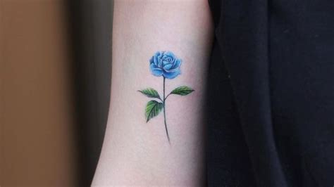 The Real Meaning Of A Blue Rose Tattoo