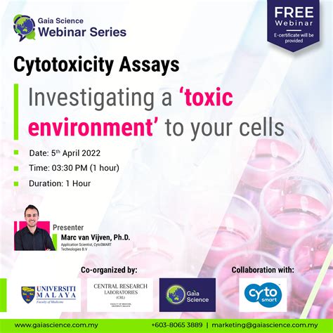 Upcoming Webinar | Cytotoxicity assays - Investigating a ‘toxic ...