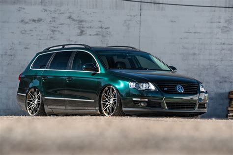 Chris Mentrup's Volkswagen Passat Wagon on Forgeline MT1 Wheels ...