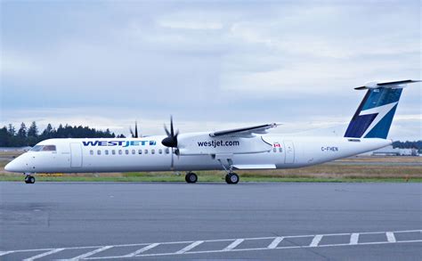 WestJet Encore Bombardier Dash 8-Q400 NextGen at YYJ