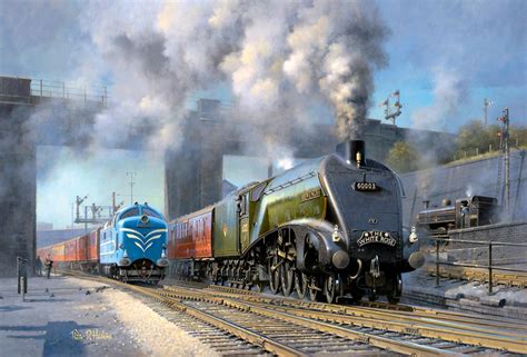 Railway Paintings by Philip D Hawkins