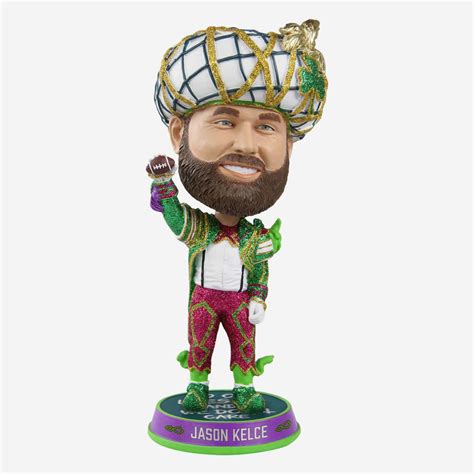 Jason Kelce Mummer Suit Bighead Bobblehead FOCO