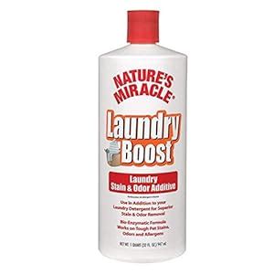 Amazon.com: Natures Miracle Laundry Boost Stain and Odor Additive - 32 ...