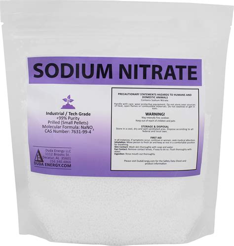 Sodium Nitrate Formula