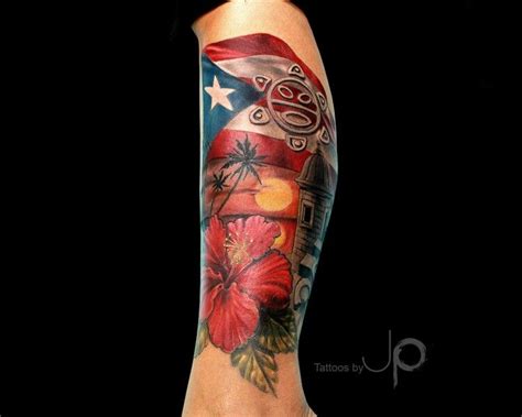 My Newest "Sock" Tattoo... This is My Puerto Rico!!! Tatt by Artist JP ...