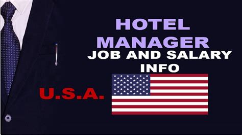 Hotel Manager Salary in The USA - Jobs and Wages in the United States ...