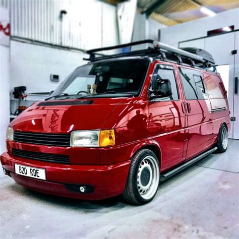 VW T4 fresh red paint | Vw eurovan, Vw caravelle, Vw t4