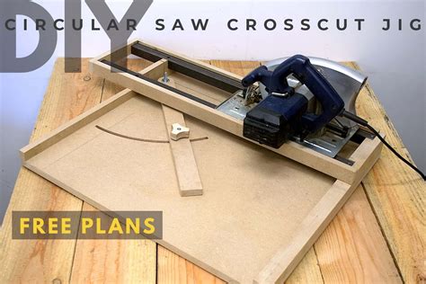 How To Make The Best 0-90° Circular Saw Crosscut Jig | Circular saw jig ...