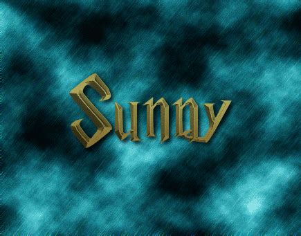 Sunny Logo | Free Name Design Tool from Flaming Text