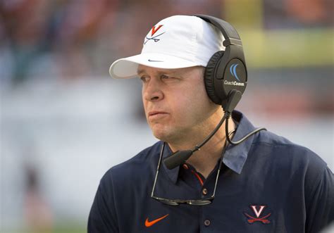 Bronco Mendenhall keeping Virginia rebuild on everyone's mind