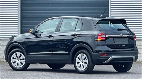 Volkswagen NEW T-Cross Pure 2022 in 4K Deep Black Pearl 16 inch Dublin ...