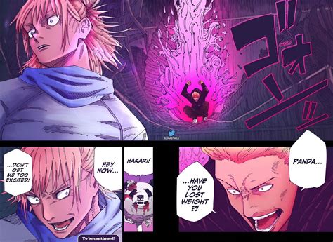 Jujutsu Kaisen Chapter 185: Panda says goodbye to his family, Hakari vs ...