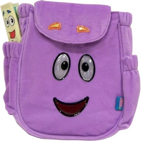 値段が激安 Plush Backpack - Dora the Explorer - Mr.Face Rescue Bag New Soft ...