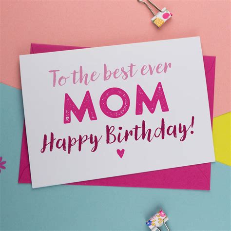 How To Make A Happy Birthday Card For Mother - Printable Templates Free