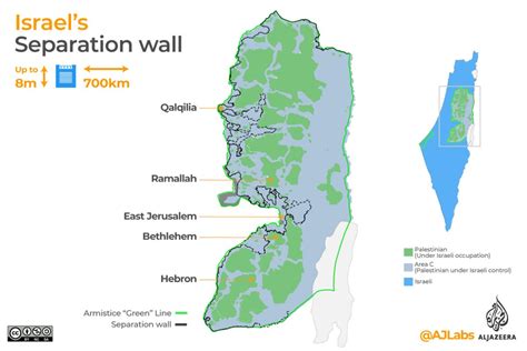 In Pictures: Israel’s illegal separation wall still divides | Middle ...