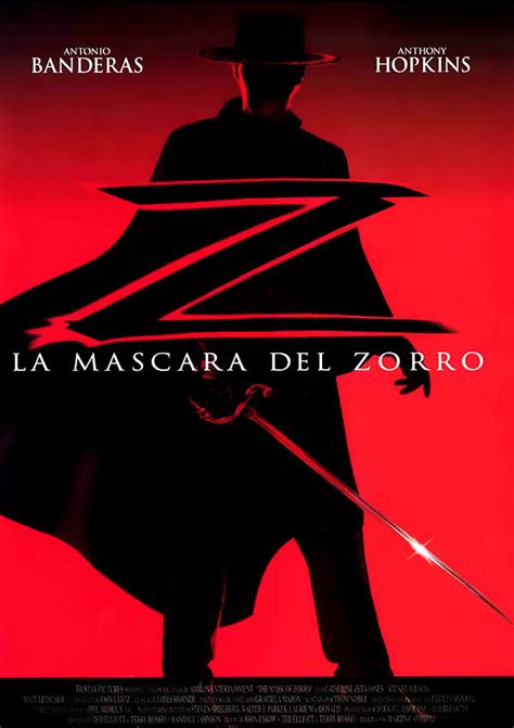 Póster de La máscara del Zorro (Martin Campbell) | Críticas, tráiler y ...