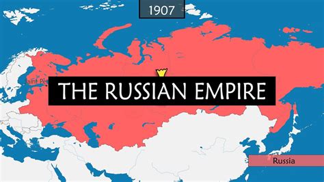 Russian Empire Map 1914