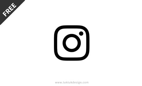 New Instagram icon symbol free vector image ~ TukTuk Design