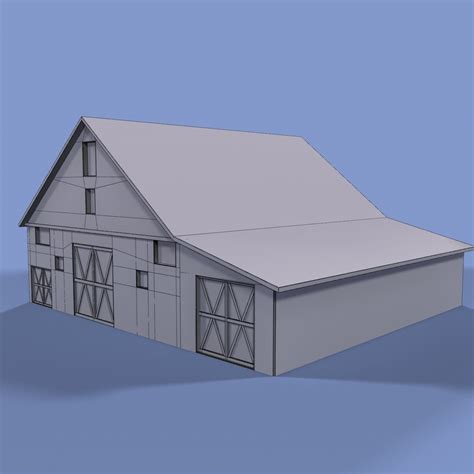 3d Model Farm House