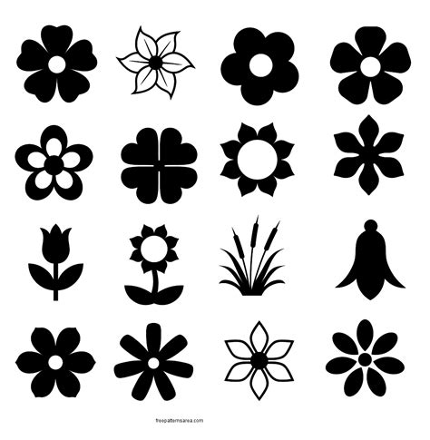 Free Flower Silhouette Svg Free SVG PNG EPS DXF File - Free SVG cut files