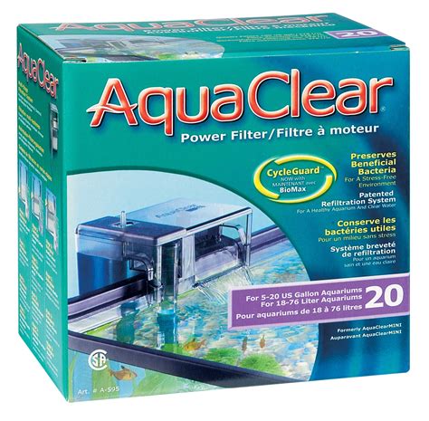 AquaClear Fish Tank Filter - 5 to 20 Gallon - 110v - Walmart.com