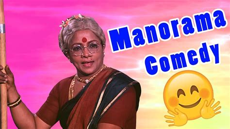 Manorama Tamil Comedy Scenes | Pandiarajan | S S Chandran | Visu ...