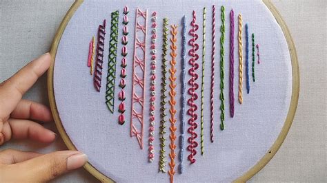 Embroidery Stitches For Beginners